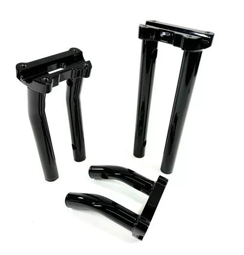 Bung King One Piece Lower Handlebar Riser for 2022-2024 Harley Softail Low Rider ST