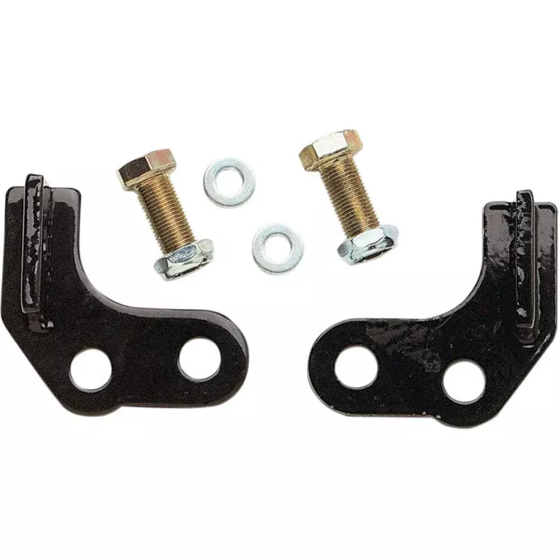 Burly Black Rear Lowering Blocks Kit For Harley Sportster Xl 00-03
