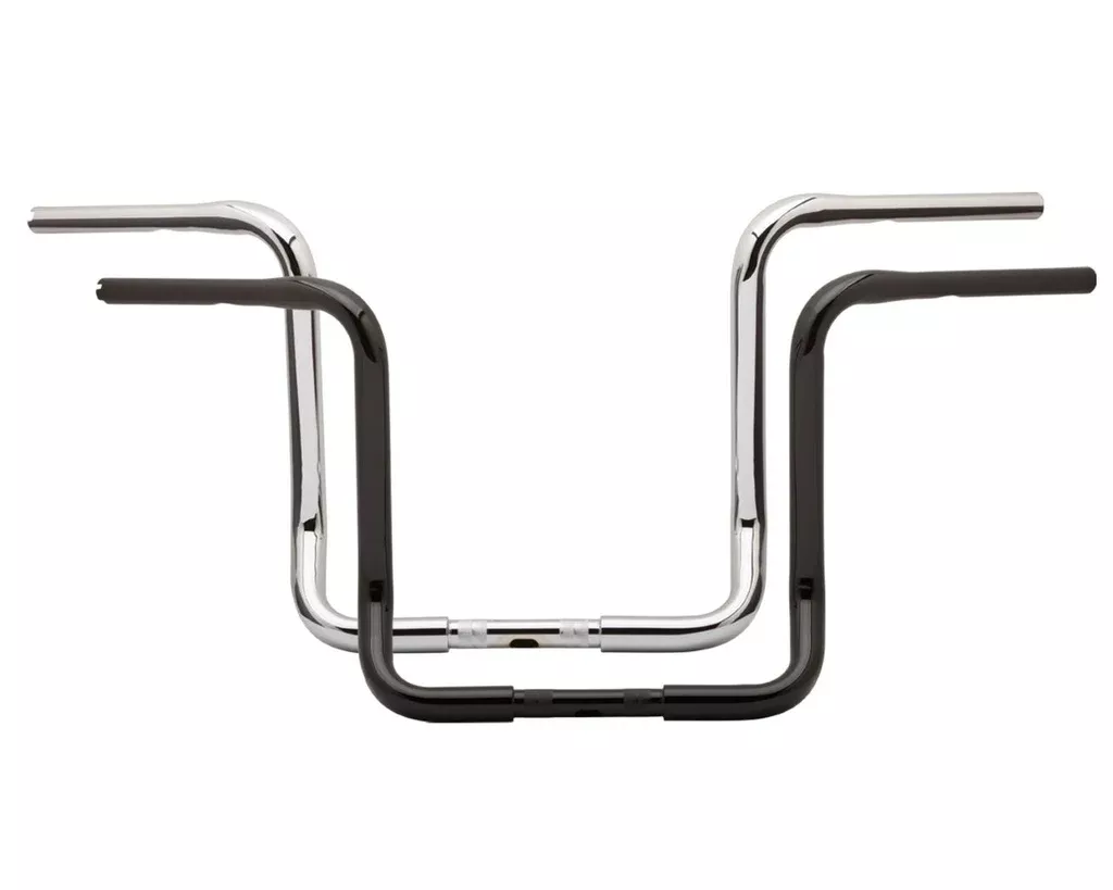 Burly Brand B12-2001B – 13 x 1.25 Bagger Ape Hangers Handlebar for Harley-Davidson – Black