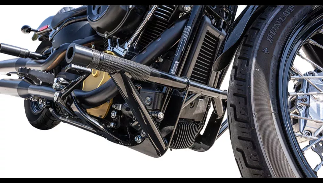 Burly Brand Front Brawler Kit - Black - M8 Softail - B10-3018B