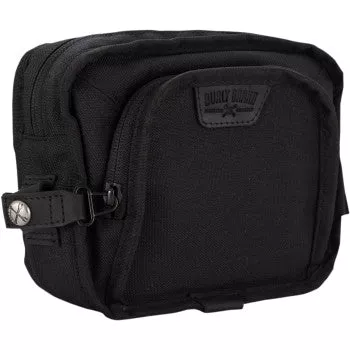 Burly Brand Handlebar Bag Black Cordura - B15-1012B