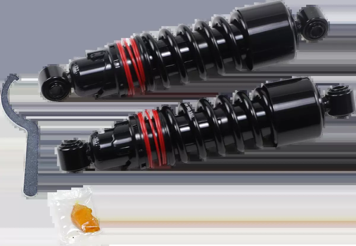 Burly Brand Slammer Plus Standard Rear Shocks for 1991-2017 Harley Dyna FXD