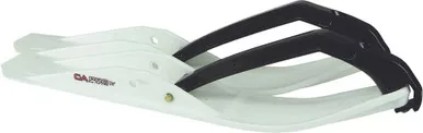 C&A Mini Pro Skis White (Pair) - 0007-7701