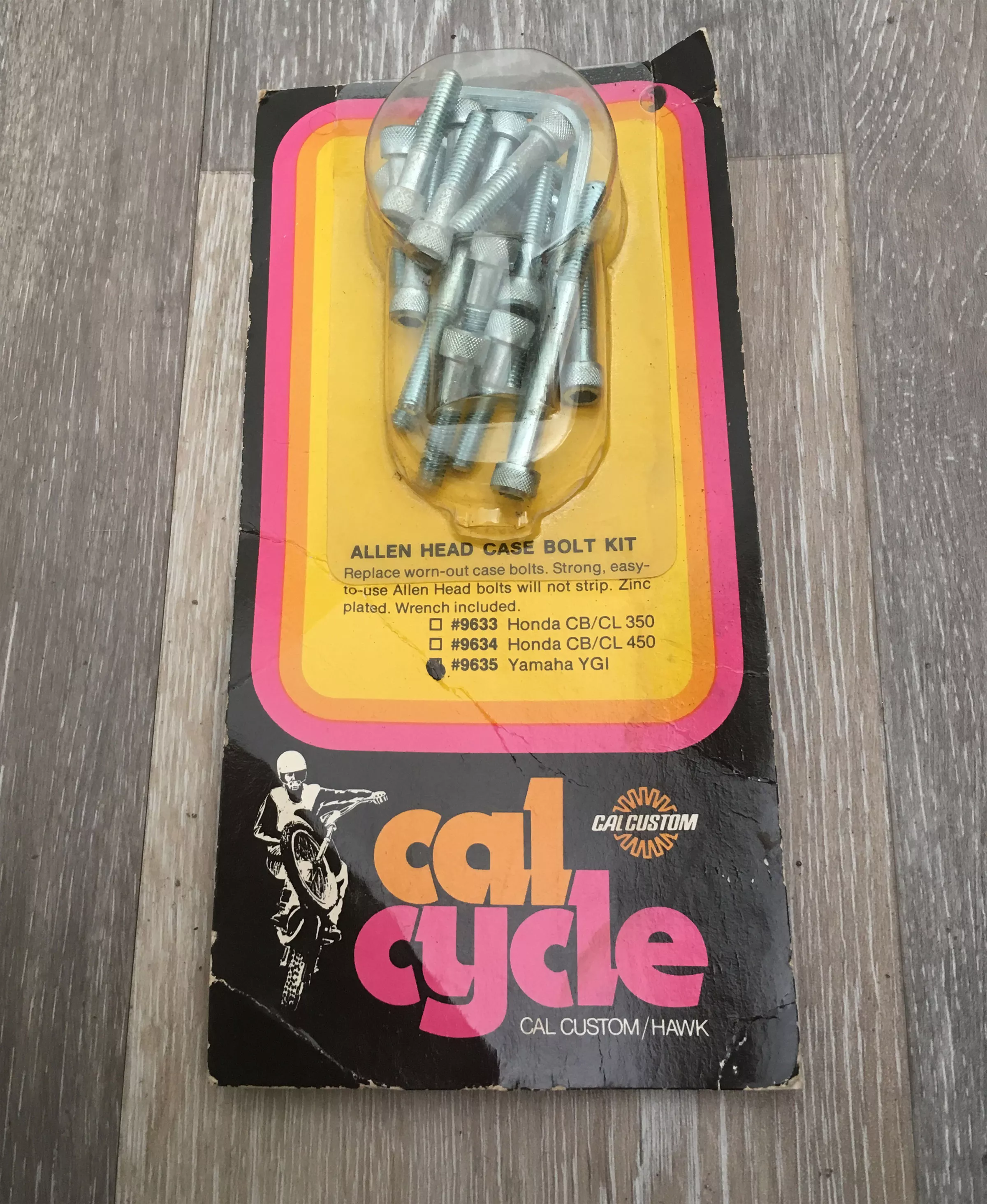 Cal Cycle Allen Head Case Bolt Kit for Yamaha YGI