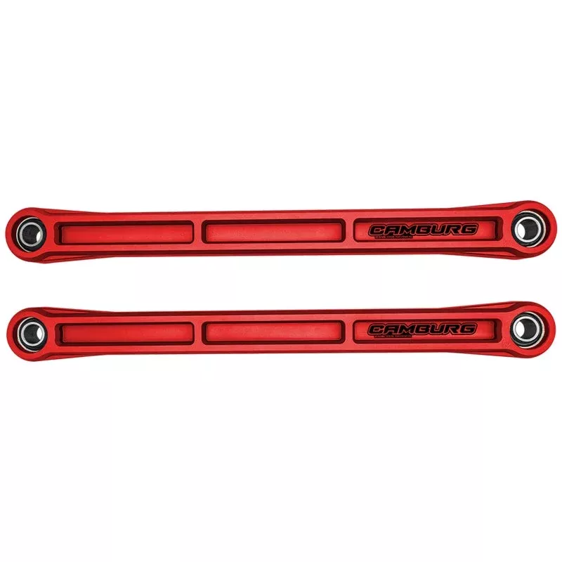 Camburg KINETIK Series Rear Billet Lower Trailing Arm Kit (Red) fits 2021-2025 / Ford / Bronco / – / Check / Fitment / Details