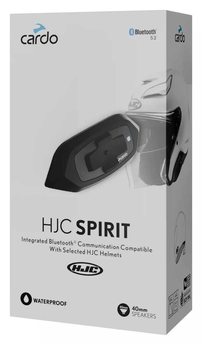Cardo Spirit Bluetooth Headset For HJC Helmets