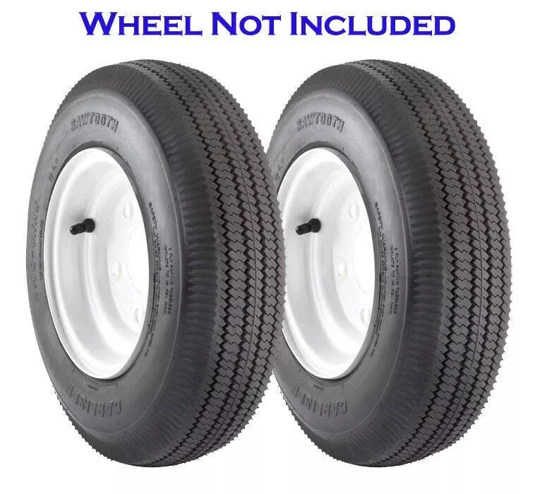 Carlisle Sawtooth Utility Tire 4ply 4.10-6 Pack of 2