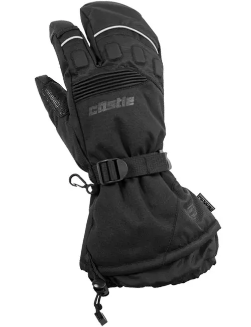 Castle X Platform 3-Finger Mens Snowmobile Mittens