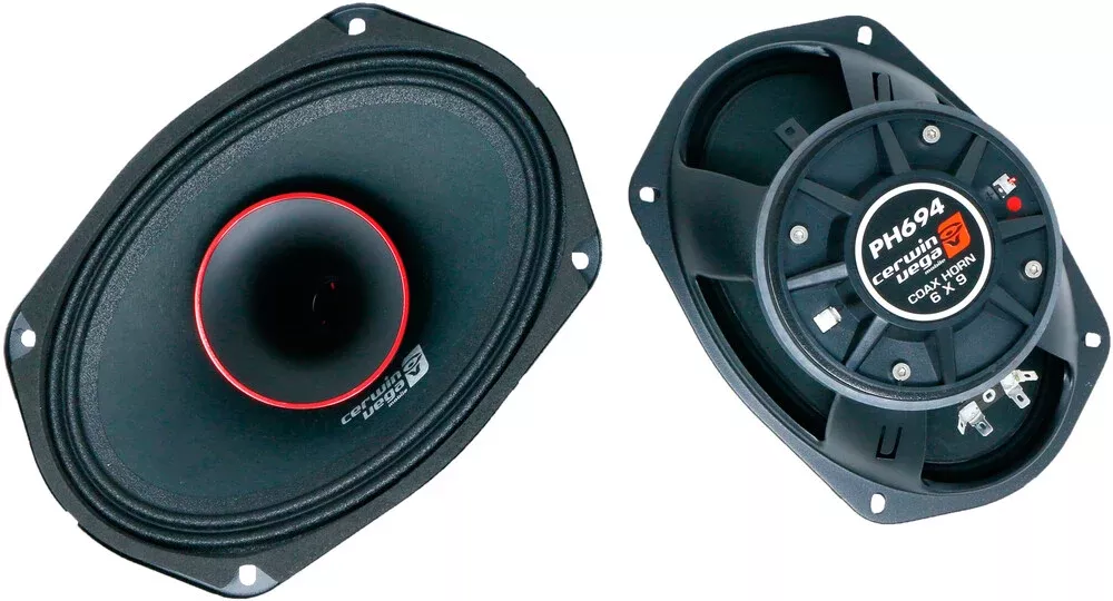 CERWIN VEGA 6X9 COAX-SUB SPEAKER KITS 300W HARLEY DAVIDSON BAGGERS