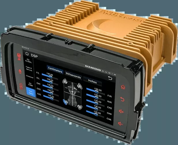 Cerwin Vega Diamond Audio Bluetooth Media Player for '14-23 Harley Davidson FLHX, FLTR Touring Models