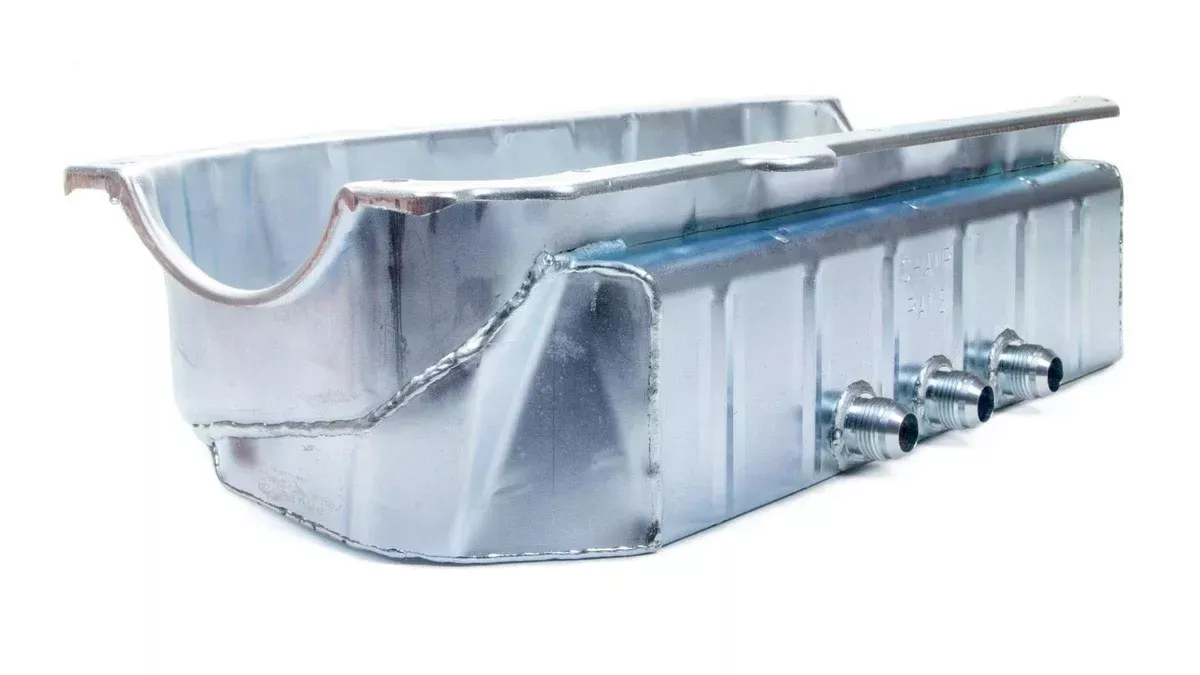 Champ Pans 5 1/2in. Deep Dry Sump W /KO & 3 #12s CP155KO-3