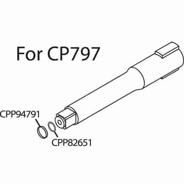 Chicago Pneumatic 94791 Retaining Ring for 797 1" Sq Dr.