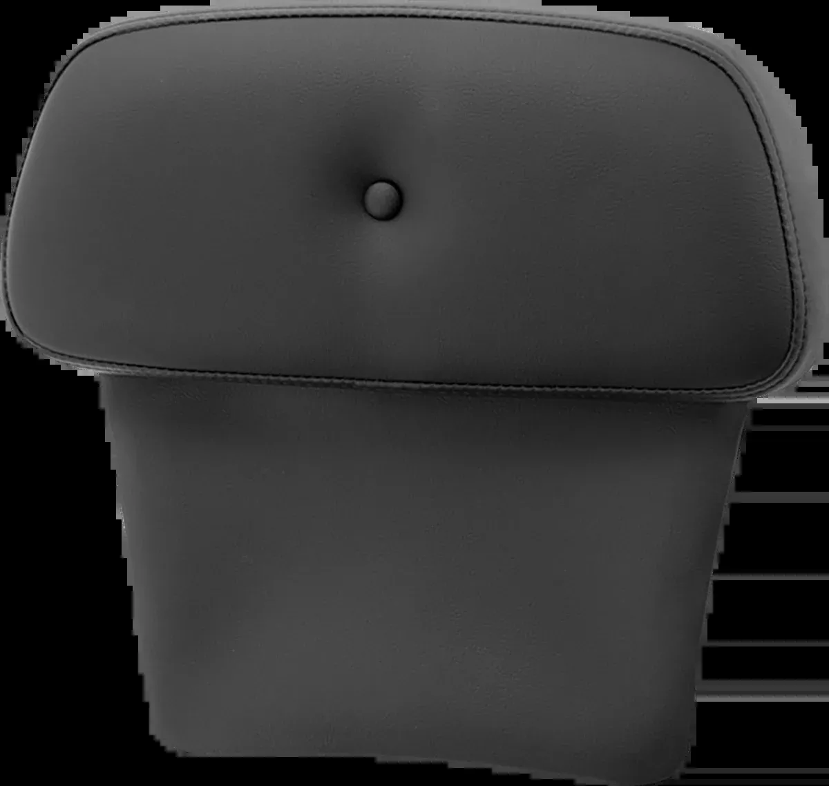 Chopped Tour Pak Backrest Pad - RoadSofa™ PT - Black w/ Pillowtop - FLT/FLH '14-'23