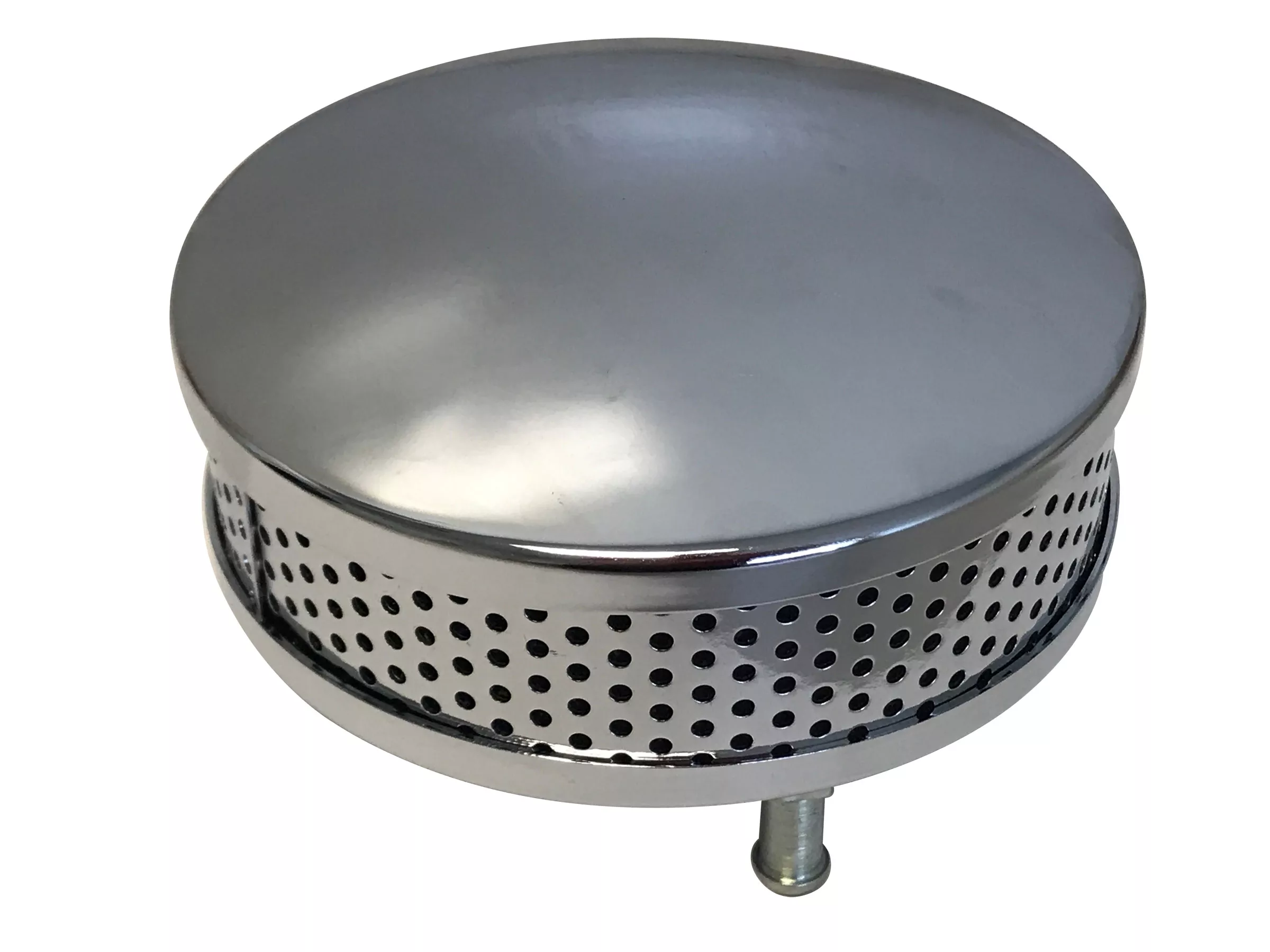 Chrome Air Cleaner/Filter Housing for Harley-Davidson (Removable Vent Tube)