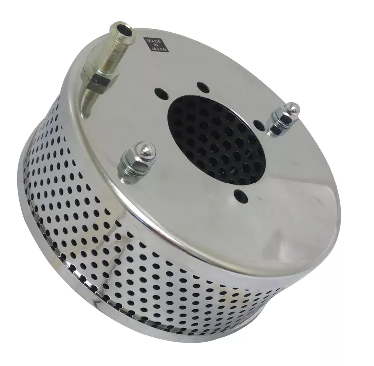Chrome Air Cleaner/Filter Housing for Harley-Davidson (Vent Tube)