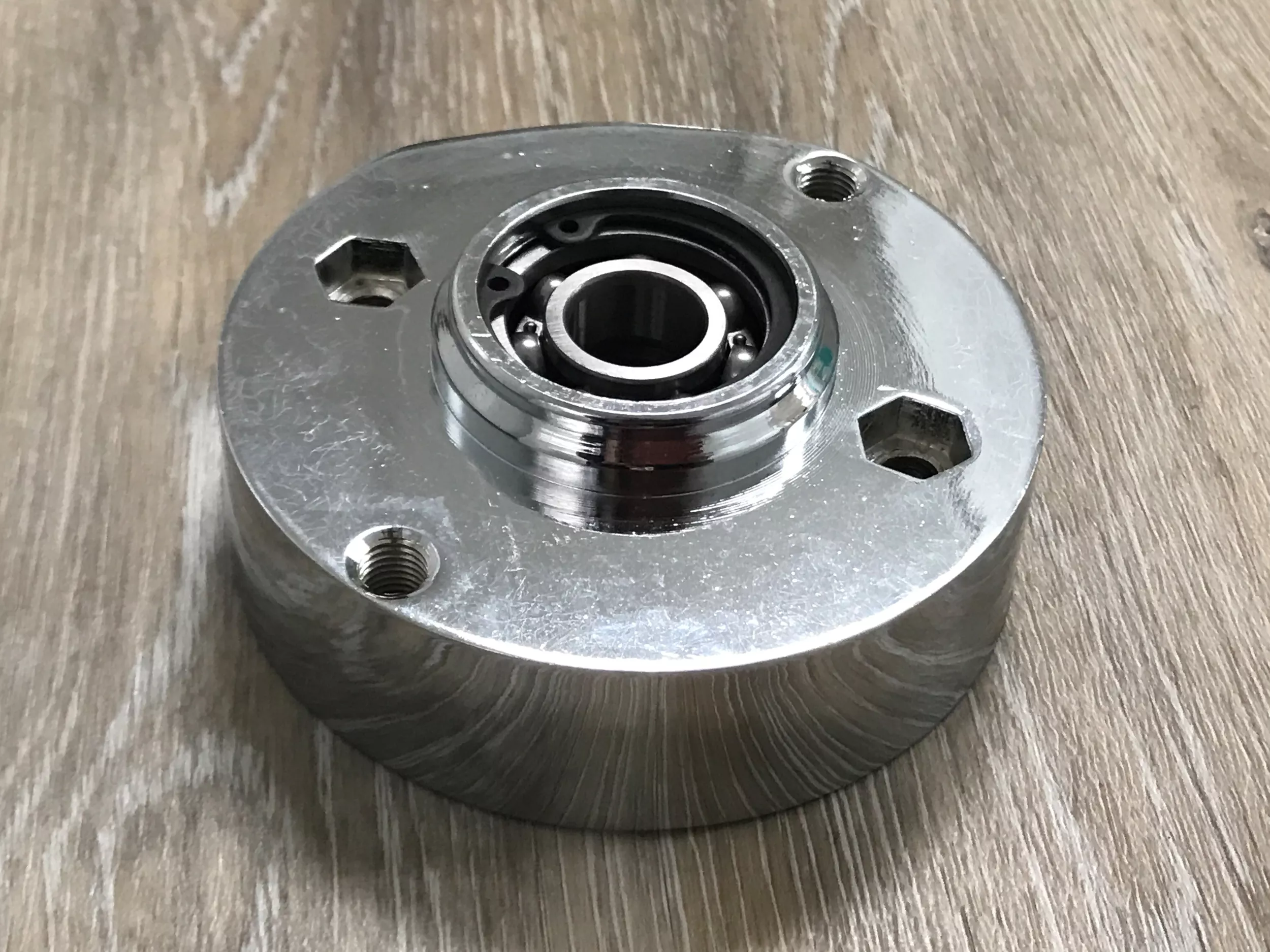 Chrome Generator Drive End Cover For Harley-Davidson (1958-81)