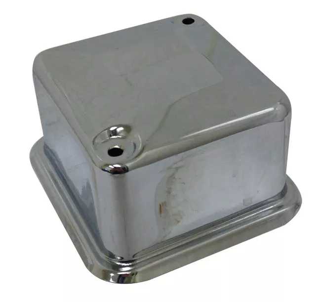 Chrome Voltage Regulator Cover Harley-Davidson Big Twins