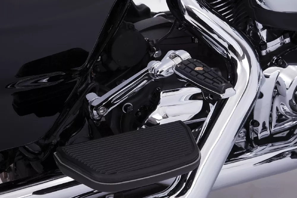 Ciro Adjustable Passenger Comfort Peg Mounts for '93-Up Harley Davidson Touring and Trike Models (Choose Finish)