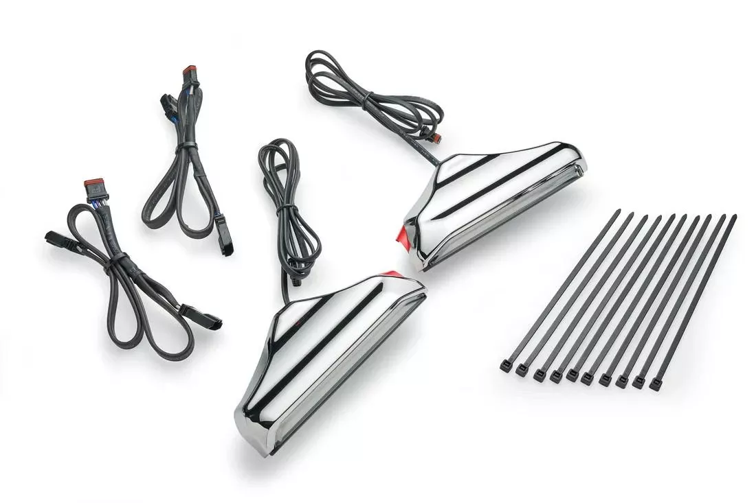 Ciro Fork Nav Lights for '14-23 Touring Models and '14-25 Trike (Select Finish)
