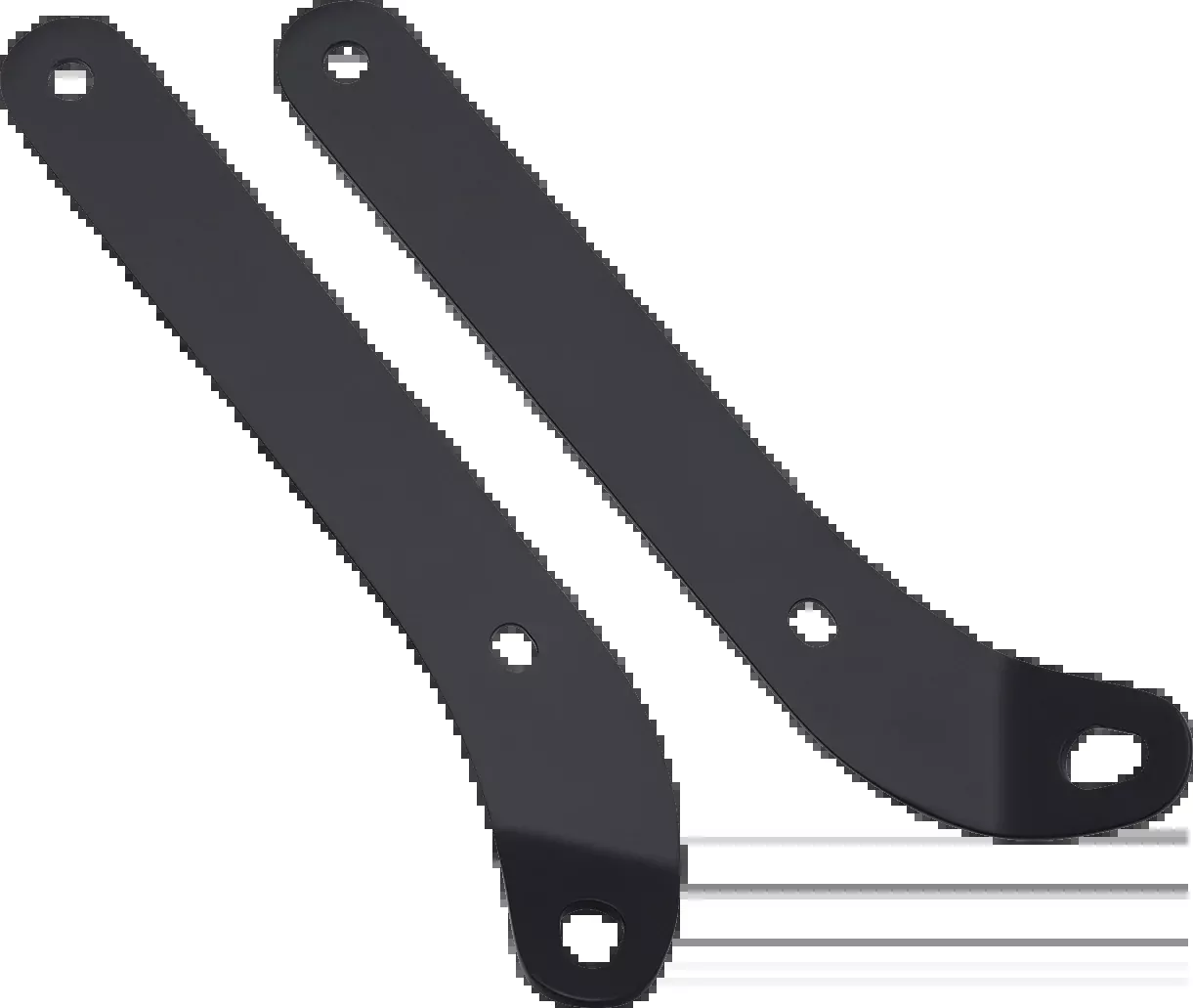 CIRO Tie-Down Brackets - Black 66101