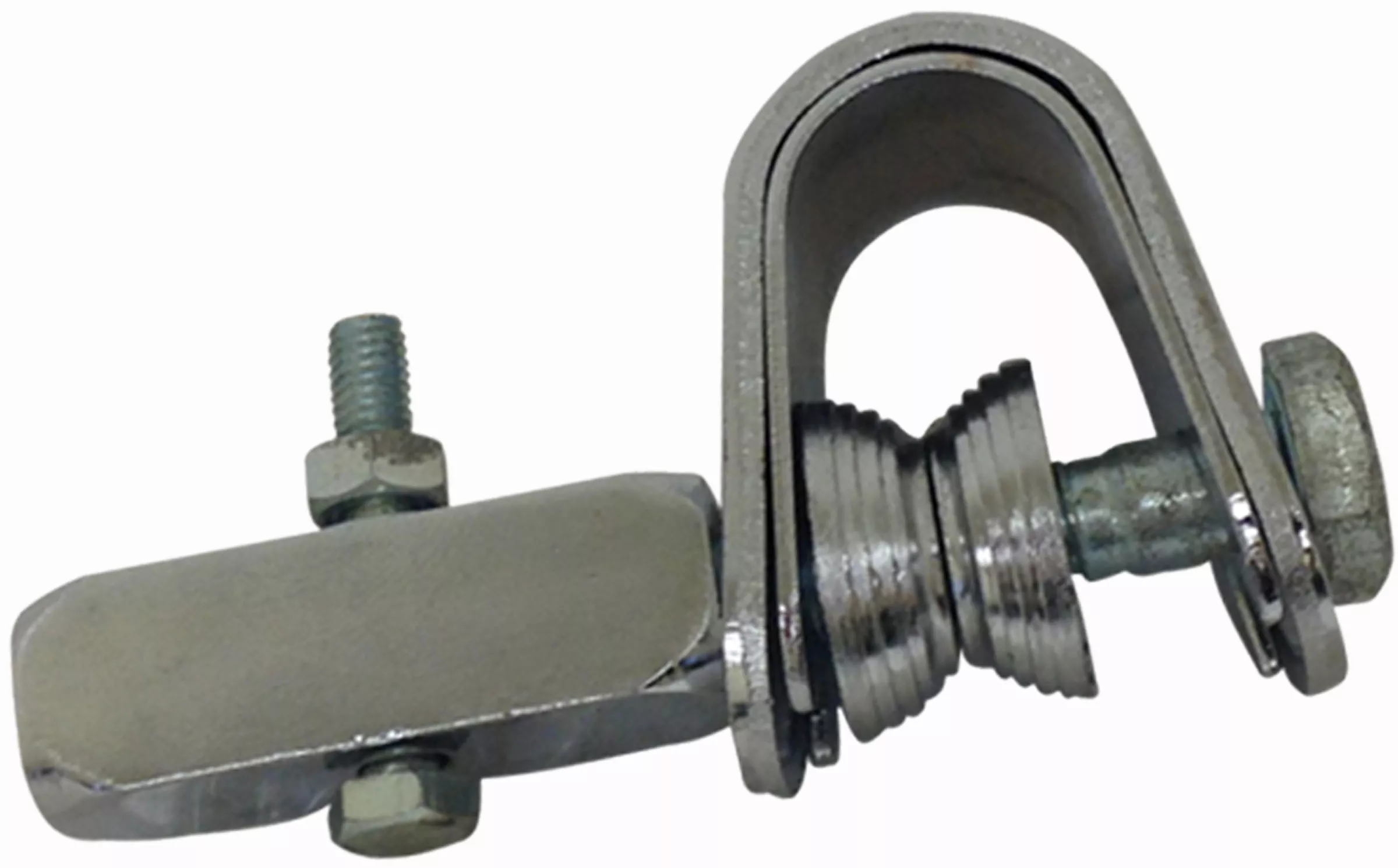 Clamp & Bracket Assembly For Folding Footrests Fits 7/8" & 1" Frame Tubing