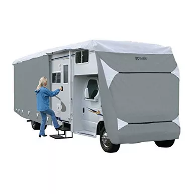 Classic Accessories 79563 Over Drive RV Tank Cover for Double Tanks, White