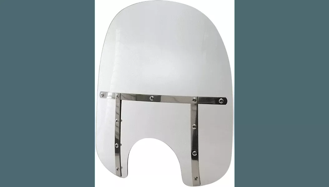CLEARANCE Memphis Shades Fats Windshield - 19" - Solar - 7" Cutout