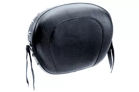 CLEARANCE Mustang Sissy Bar Pad for Tall & Short Billet Bars - Contoured Studded with Conchos