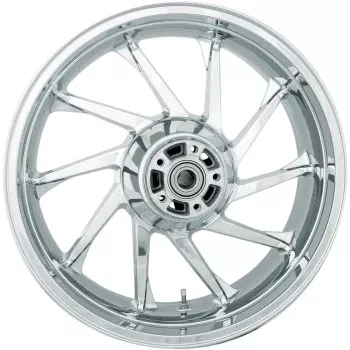 Coastal Moto Hurricane 3D Wheel – 3D-HUR185CHABST For Harley Touring 2009-2026