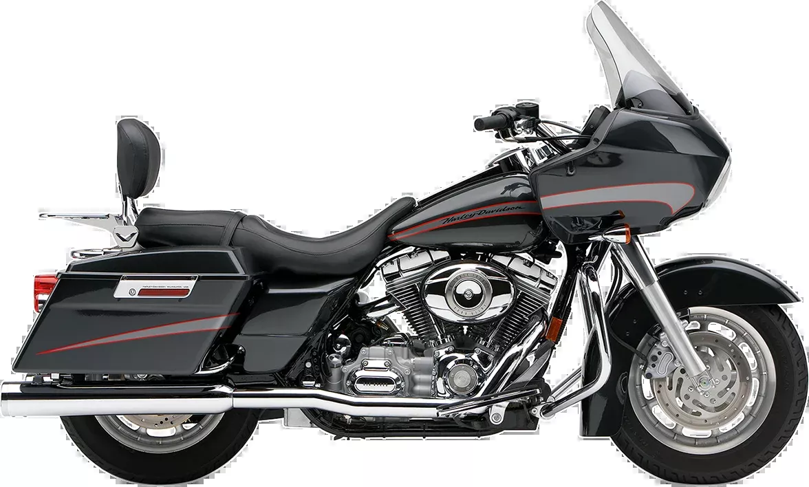 Cobra 2-2 Chrome True Dual Headers 1996-2006 Harley Touring FLHX FLHR FLTR FLHTC