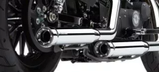 Cobra 3" RPT Chrome Slip-On Mufflers (6081)