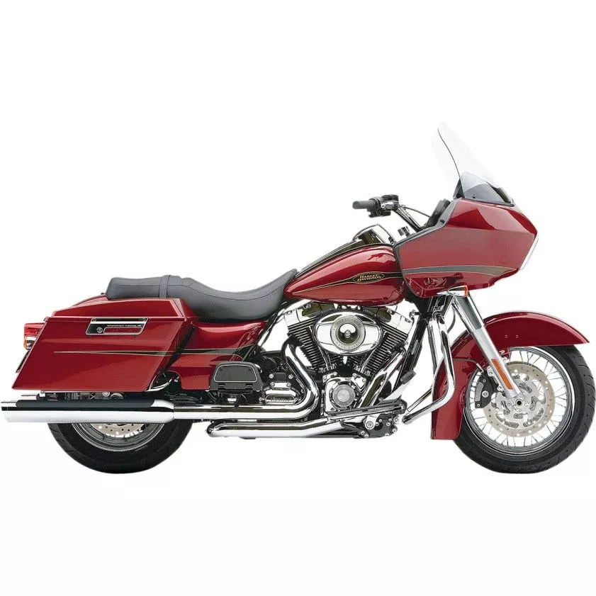 Cobra 6252 Chrome PowerPort Power Boost Headpipes Headers Harley Touring 2009 FLH/T