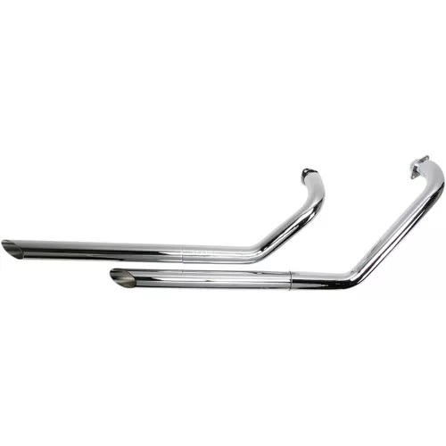 Cobra Classic Slash-Cut Chrome Exhaust System (4164SC)