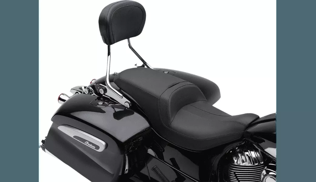 Cobra Detachable Backrest Kit for '14-25 Indian Touring - Chrome