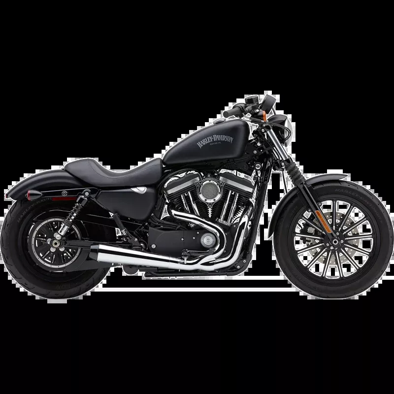 COBRA EL DIABLO CHROME 2:1 EXHAUST HARLEY XL SPORTSTER 04-13