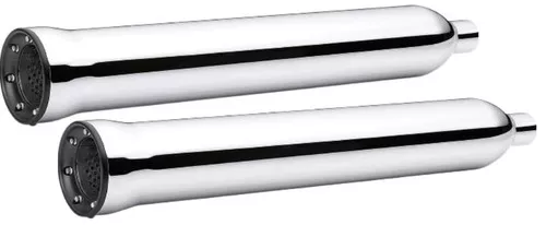 Cobra Freewheeler Slip-On Chrome Mufflers (6300)