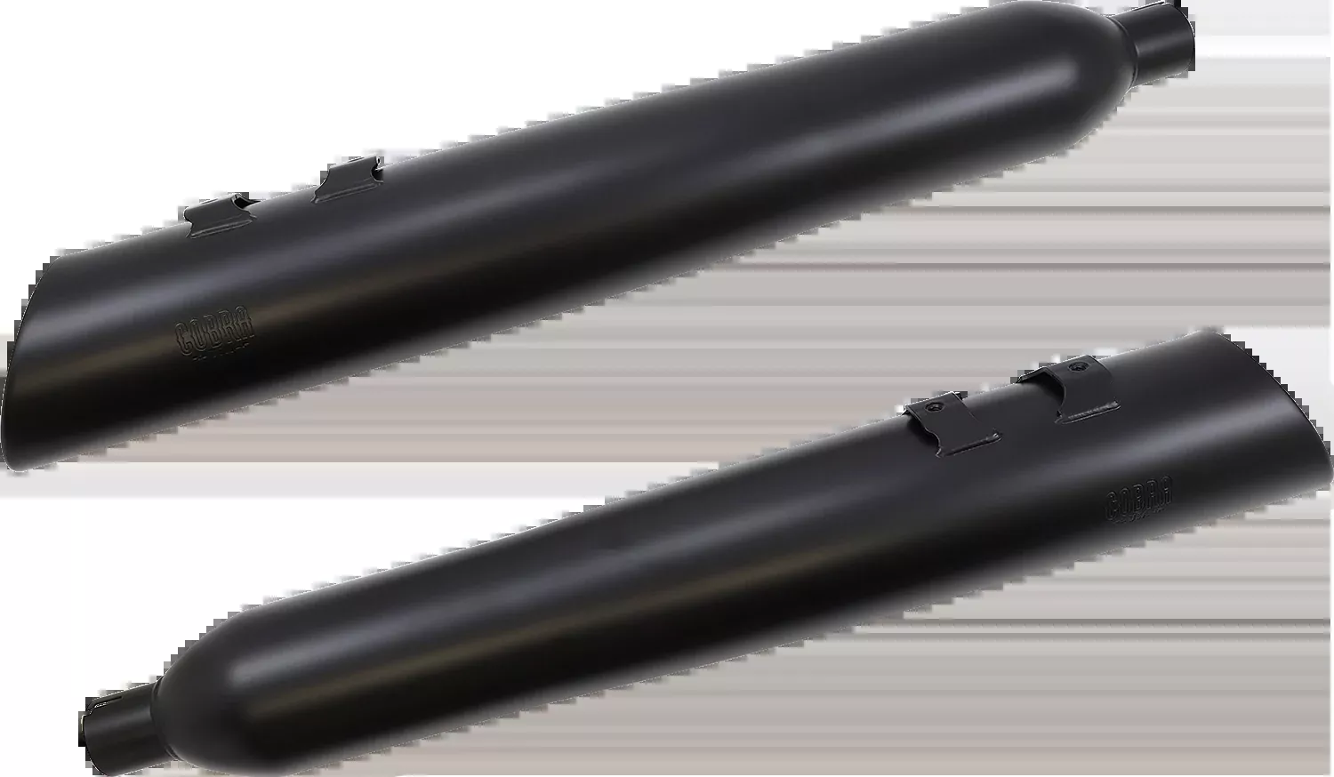 Cobra Neighbor Hater Upper Cut Slip On Mufflers 1995-2016 Harley Touring CVO