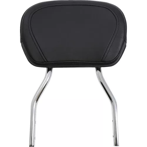 Cobra Round Short 14" Chrome Sissy Bar Backrest (02-8650)