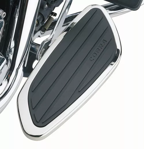 Cobra Swept Front Chrome Floorboards (06-4160)
