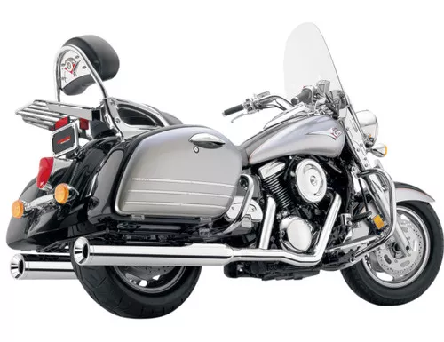 Cobra True Duals Chrome Exhaust System w/Billet Tips (4368)