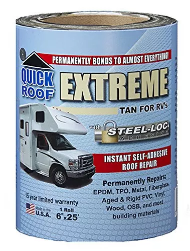 Cofair T-UBE625 Quick Roof Extreme Tan 6" x 25' Roll Roofing Material