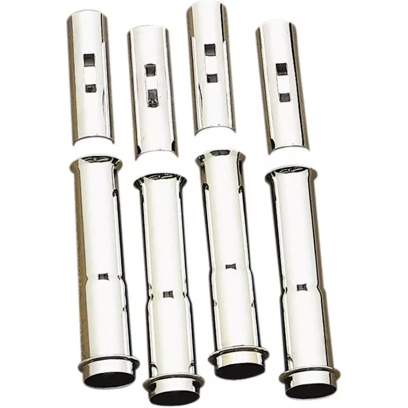Colony Chrome Quick Install Lower Pushrod Tube Kit for Harley Twin Cam 99-15