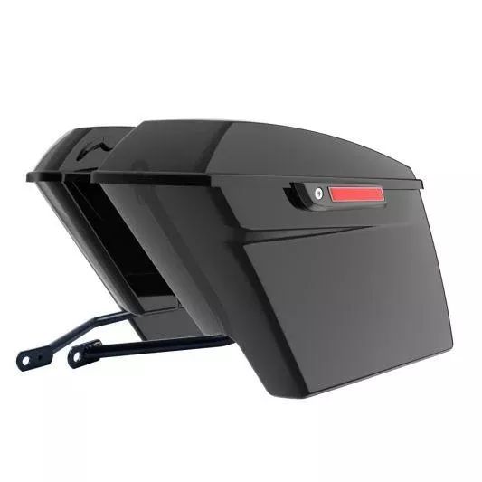 Color Matched Stretched Saddlebags for '94-17 Harley Davidson Softail Models
