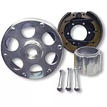 Complete 6" Brake AssemblyDrum, Spacer, & Hardware