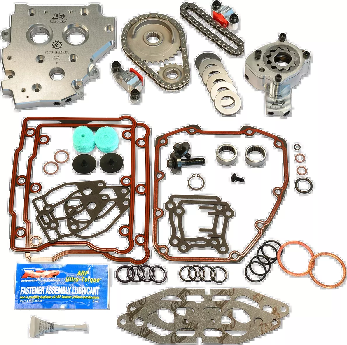 Conversion Camshaft Hydraulic Tensioner Kit - Twin Cam with Cam Position Sensor