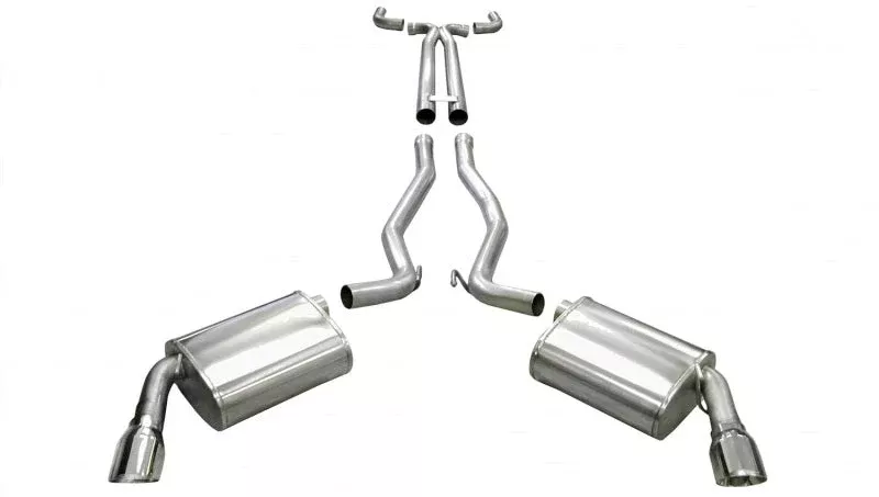 Corsa Performance 10-13 Chevrolet Camaro Convertible SS 6.2L V8 Manual Polished