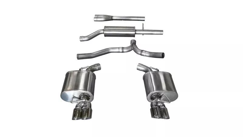 Corsa Performance 11-14 Dodge Charger SXT 2.5in Sport Cat-Back Dual Rear Exit