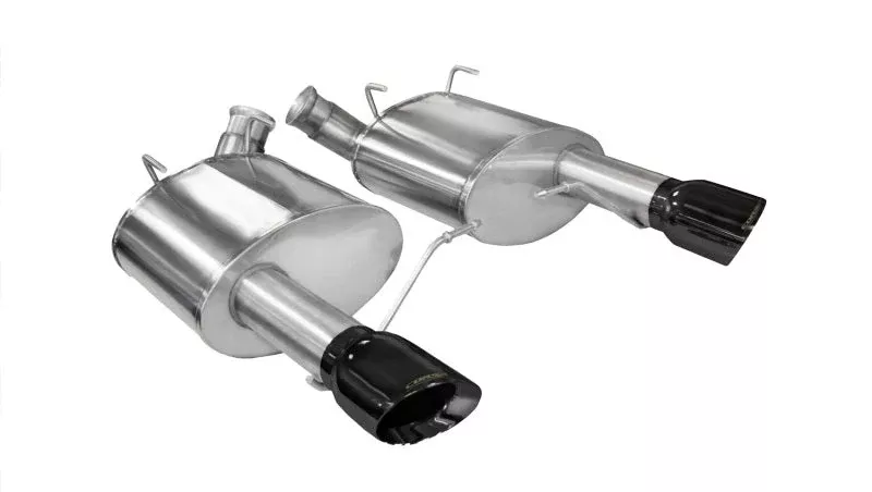 Corsa Performance 11-14 Ford Mustang GT/Boss 302 5.0L V8 Black Xtreme Axle-Back Exhaust