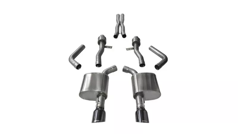 Corsa Performance Cat-Back Exhaust for 15-6 Dodge Charger SRT / Scat Pack / R/T 6.4L