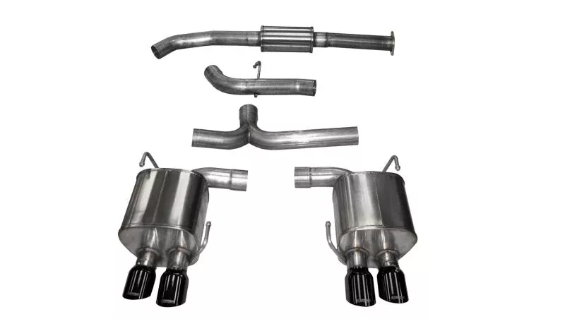 Corsa Performance Catback Exhaust System W/ Black Tips Subaru WRX STI 2015+